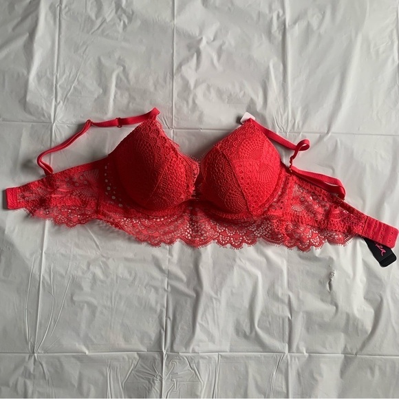 NWT La senza bra woman’s pink push up bra size 32C - Picture 2 of 11